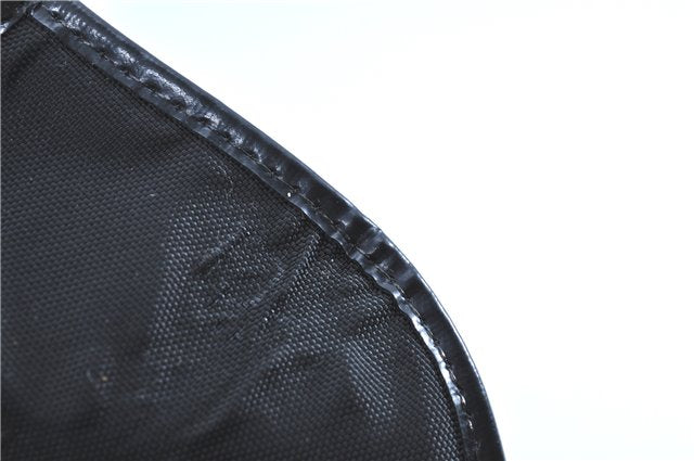 Authentic Christian Dior Shoulder Cross Body Bag Nylon Leather Black H0765