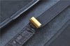 Authentic Christian Dior Shoulder Cross Body Bag Nylon Leather Black H0765