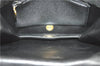 Authentic Christian Dior Shoulder Cross Body Bag Nylon Leather Black H0765