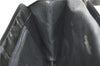 Authentic Christian Dior Shoulder Cross Body Bag Nylon Leather Black H0765
