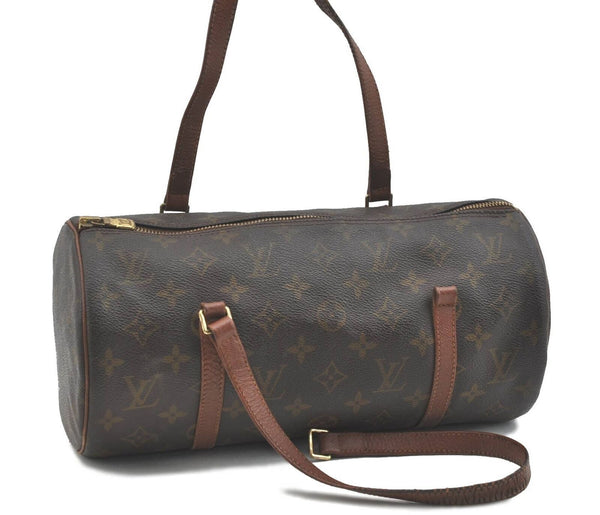 Authentic LOUIS VUITTON Monogram Papillon 30 Hand Bag Old Model Junk H0944