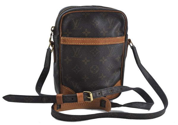 Authentic LOUIS VUITTON Monogram Danube Shoulder Cross Body Bag M45266 LV H0953
