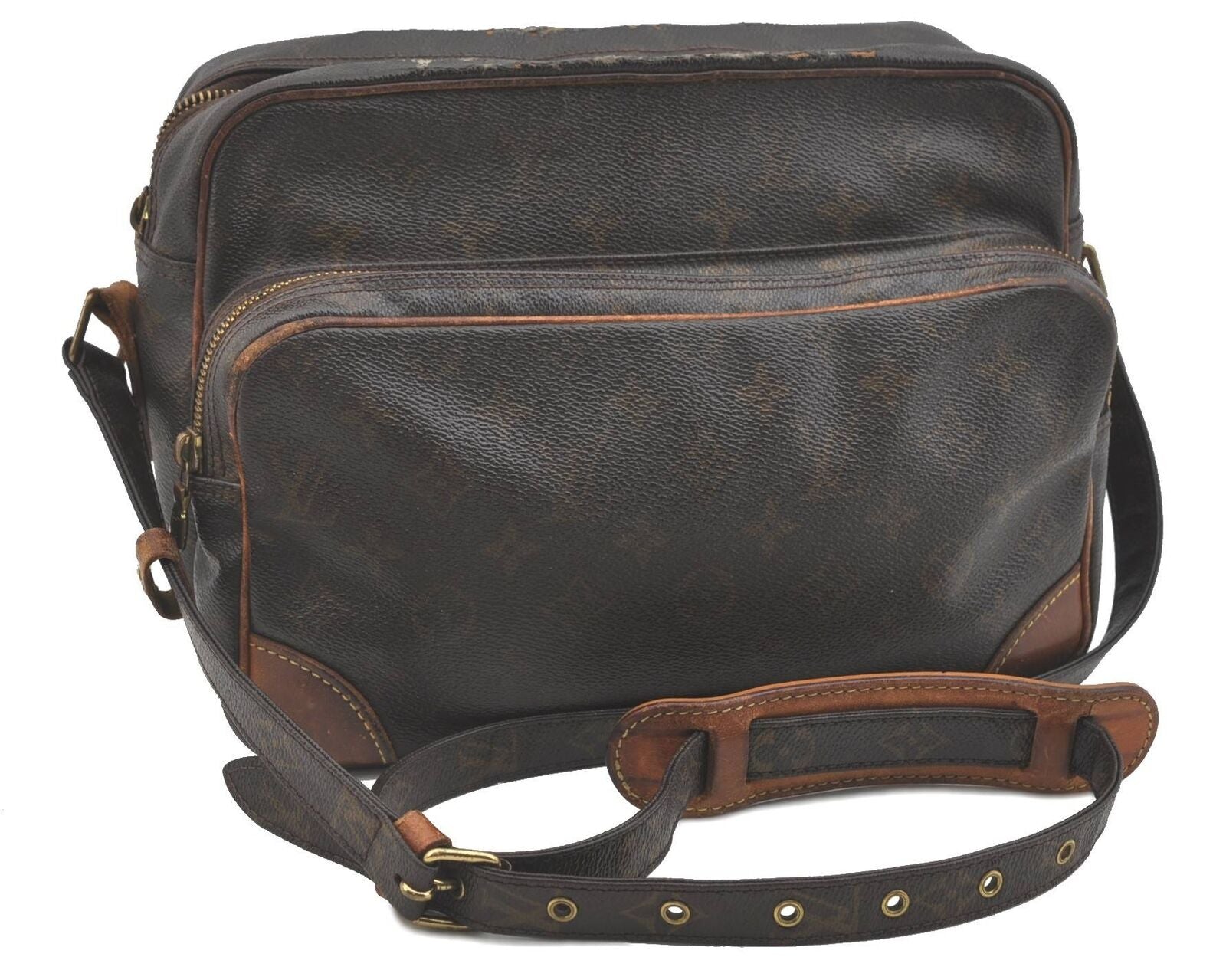 Authentic LOUIS VUITTON Monogram Nile Shoulder Cross Body Bag M45244 LV H0995