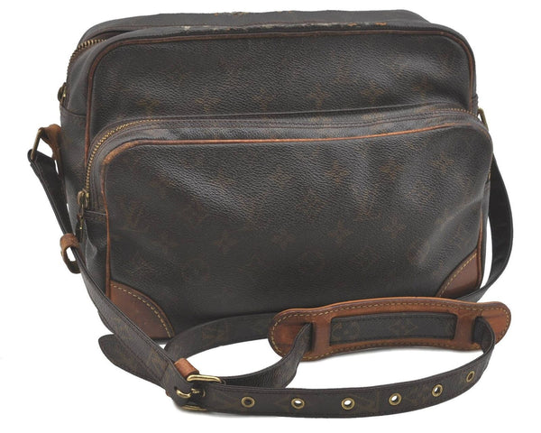 Authentic LOUIS VUITTON Monogram Nile Shoulder Cross Body Bag M45244 LV H0995