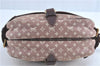 Louis Vuitton Monogram Idylle Saumur PM Shoulder Cross Bag Pink M40669 LV H1077