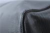 Authentic Louis Vuitton Epi Keepall 55 Boston Travel Bag Black M42952 LV H1166