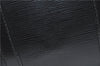 Authentic Louis Vuitton Epi Keepall 55 Boston Travel Bag Black M42952 LV H1166