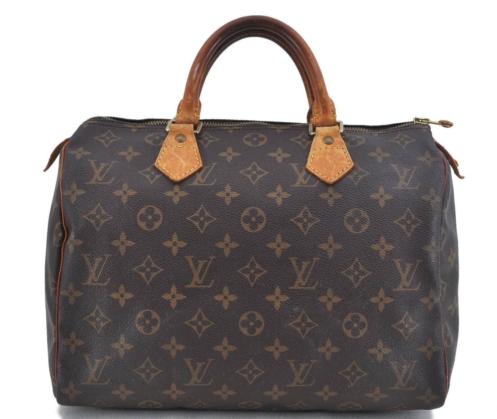 Authentic LOUIS VUITTON Monogram Speedy 30 Hand Bag M41526 LV H1234