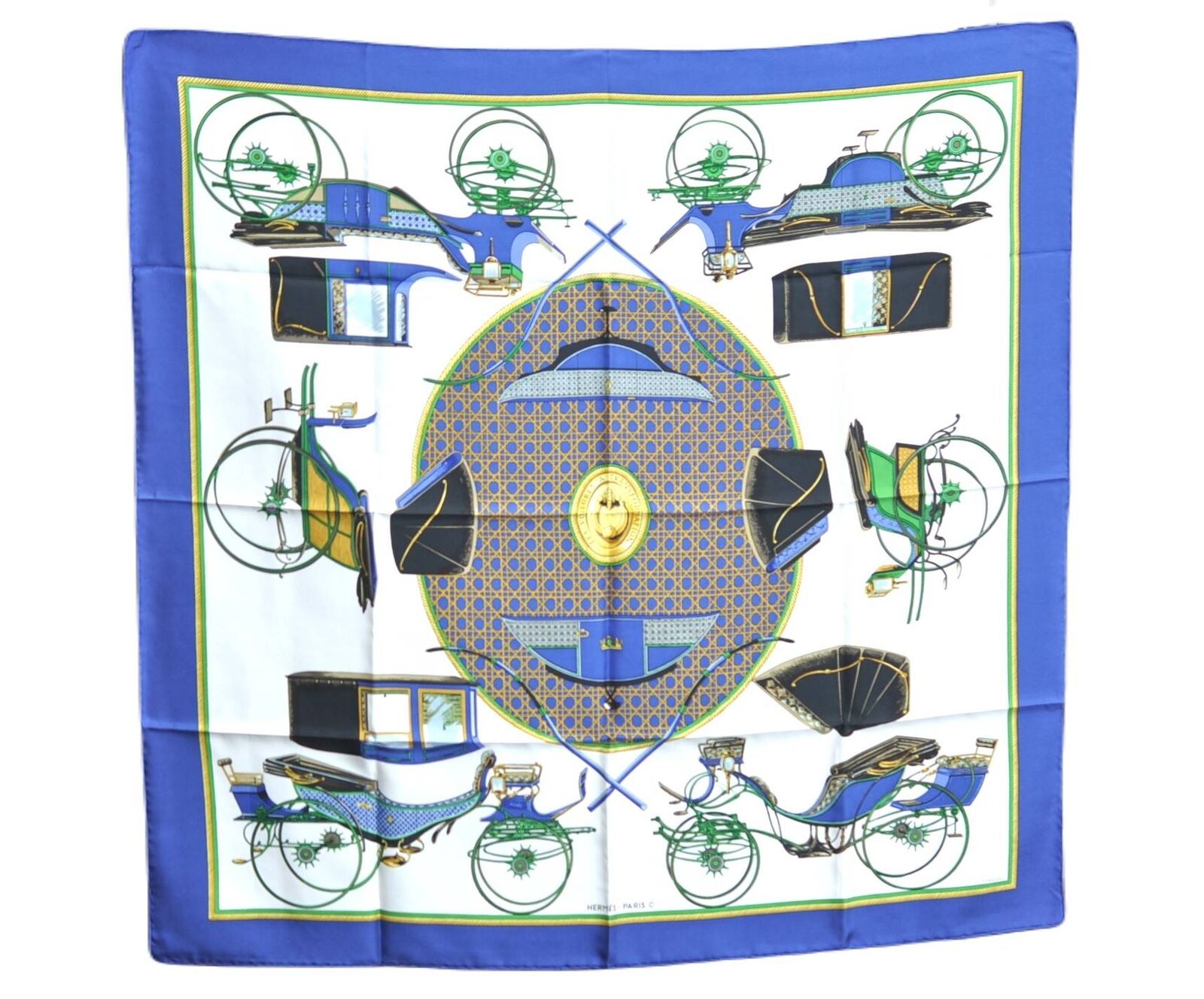 Authentic HERMES Carre 90 Scarf 