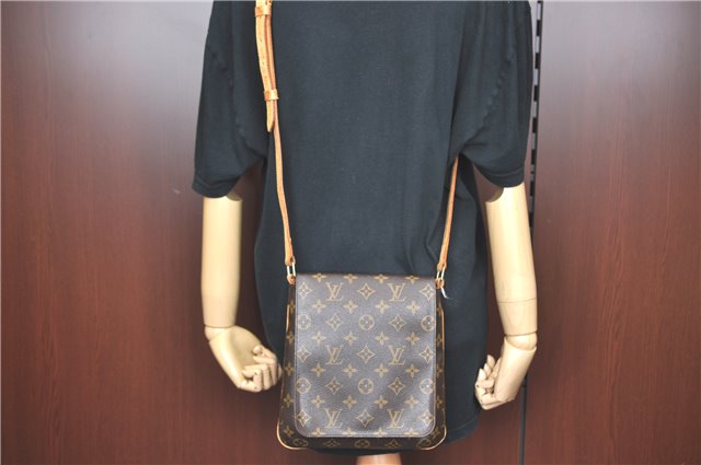 Louis Vuitton Monogram Musette Salsa Long Shoulder Cross Bag M51387 LV H1359