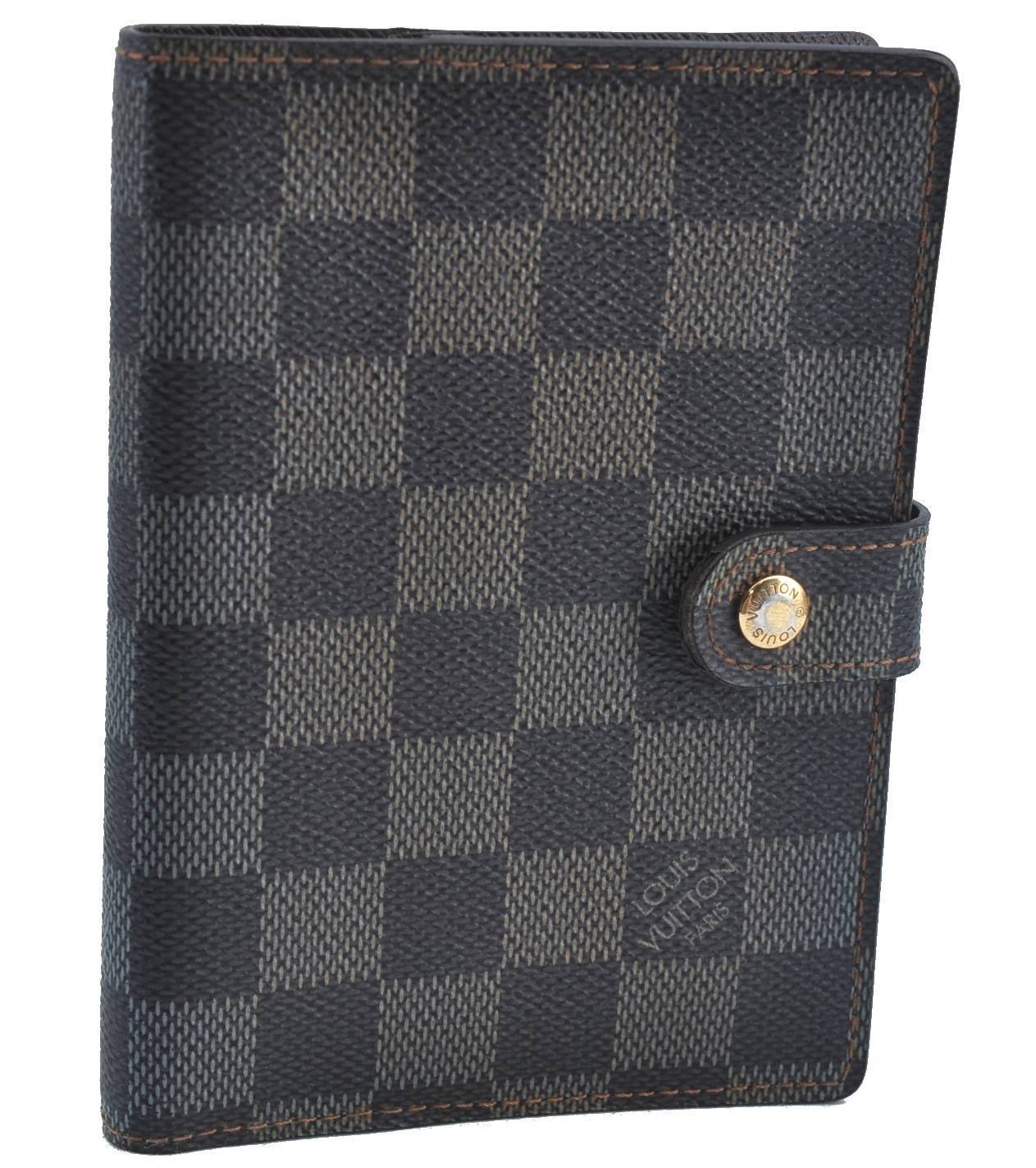 Authentic LOUIS VUITTON Damier Agenda PM Notebook Cover R20700 LV H1448