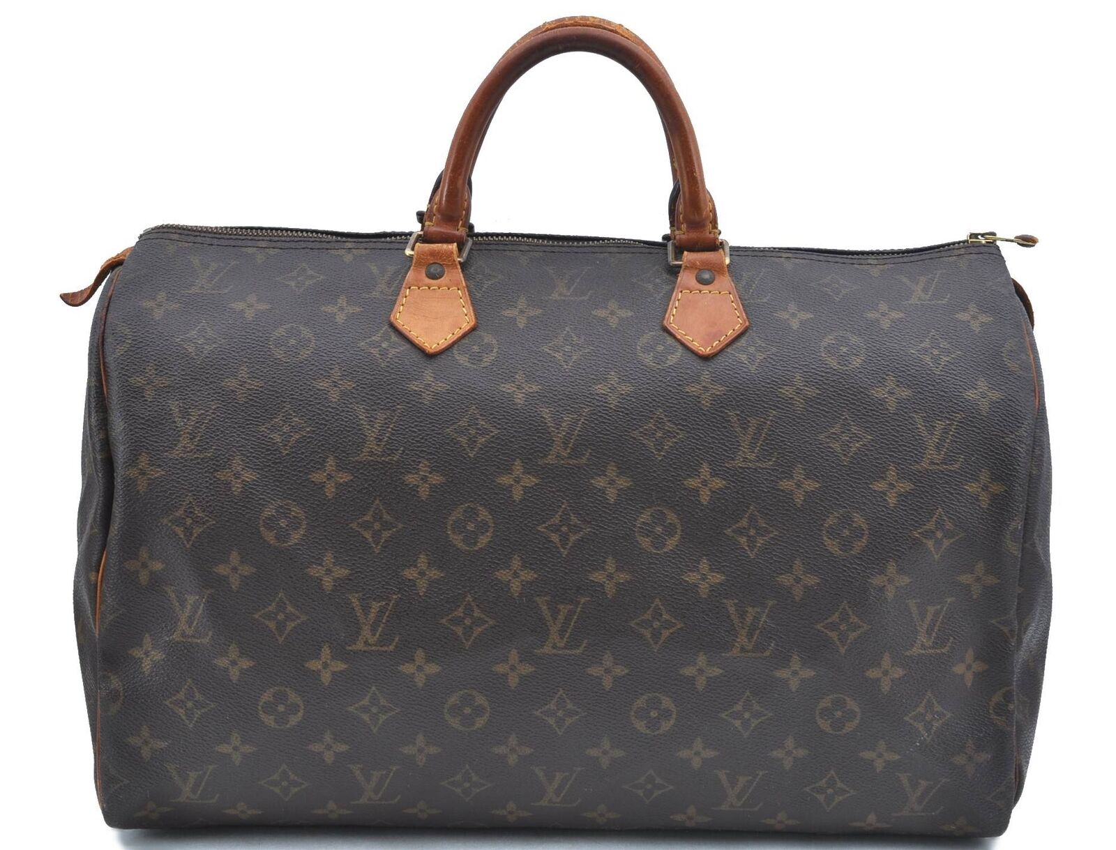 Authentic LOUIS VUITTON Monogram Speedy 40 Hand Bag M41522 LV Junk H1515