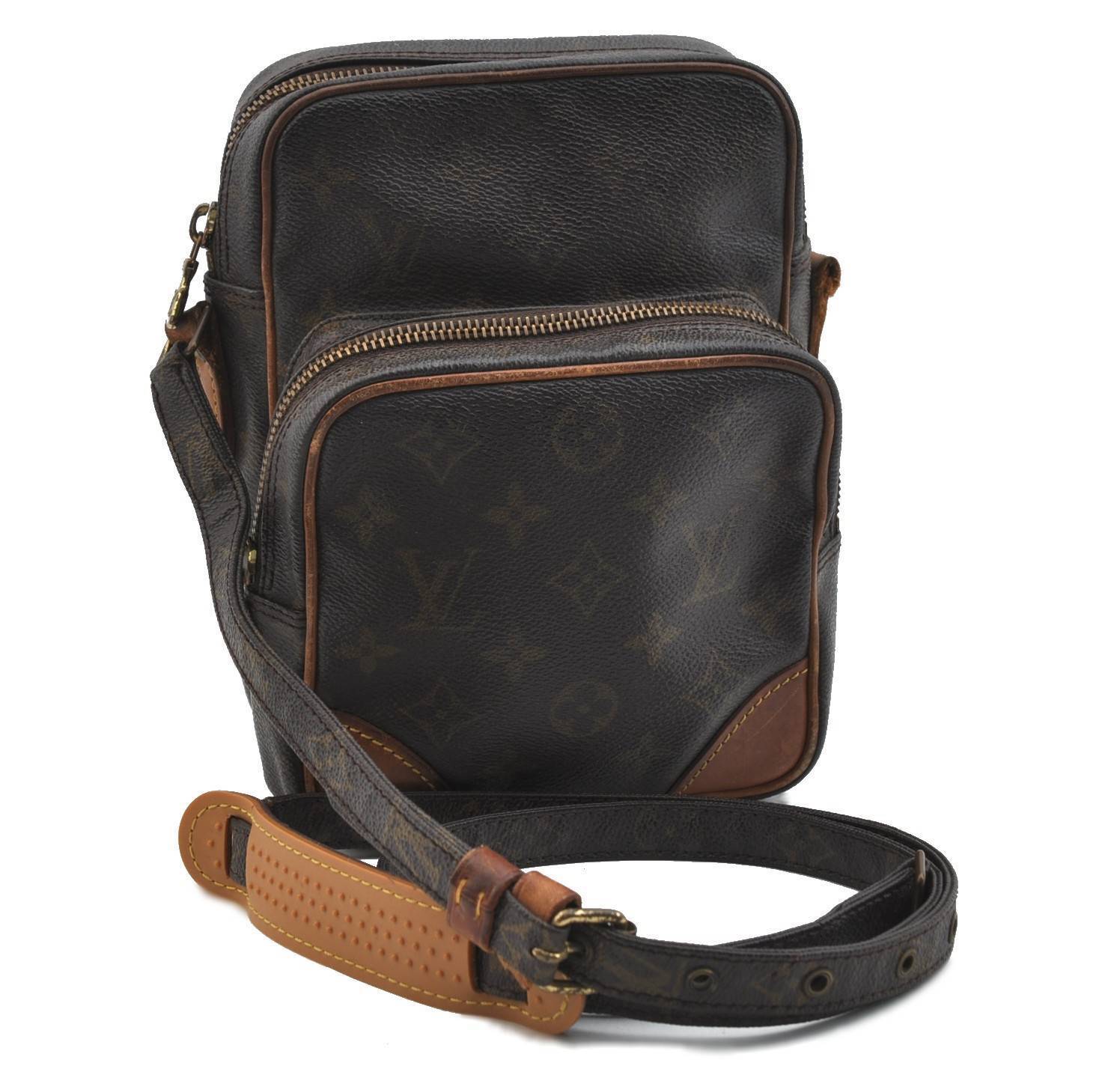 Auth LOUIS VUITTON Monogram Amazone Shoulder Cross Body Bag M45236 Junk LV H1525