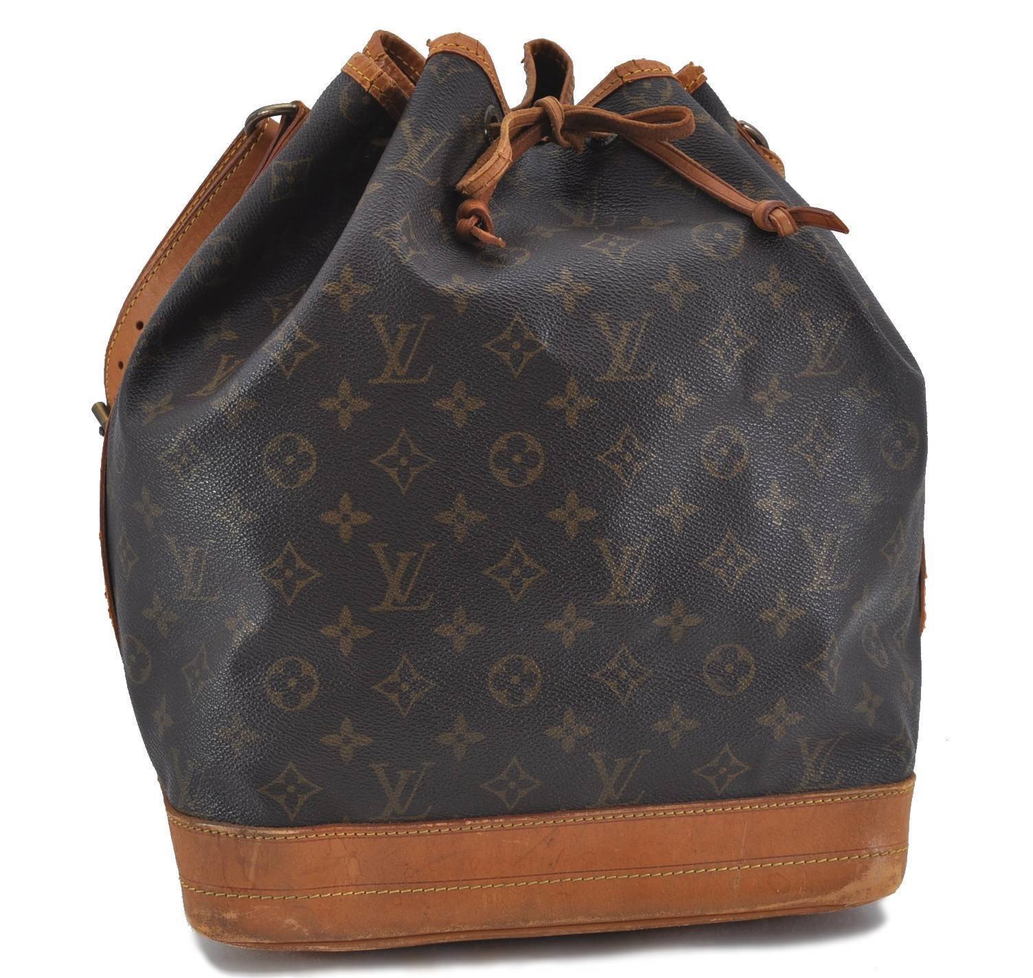 Authentic LOUIS VUITTON Monogram Noe Shoulder Bag M42224 LV H1549