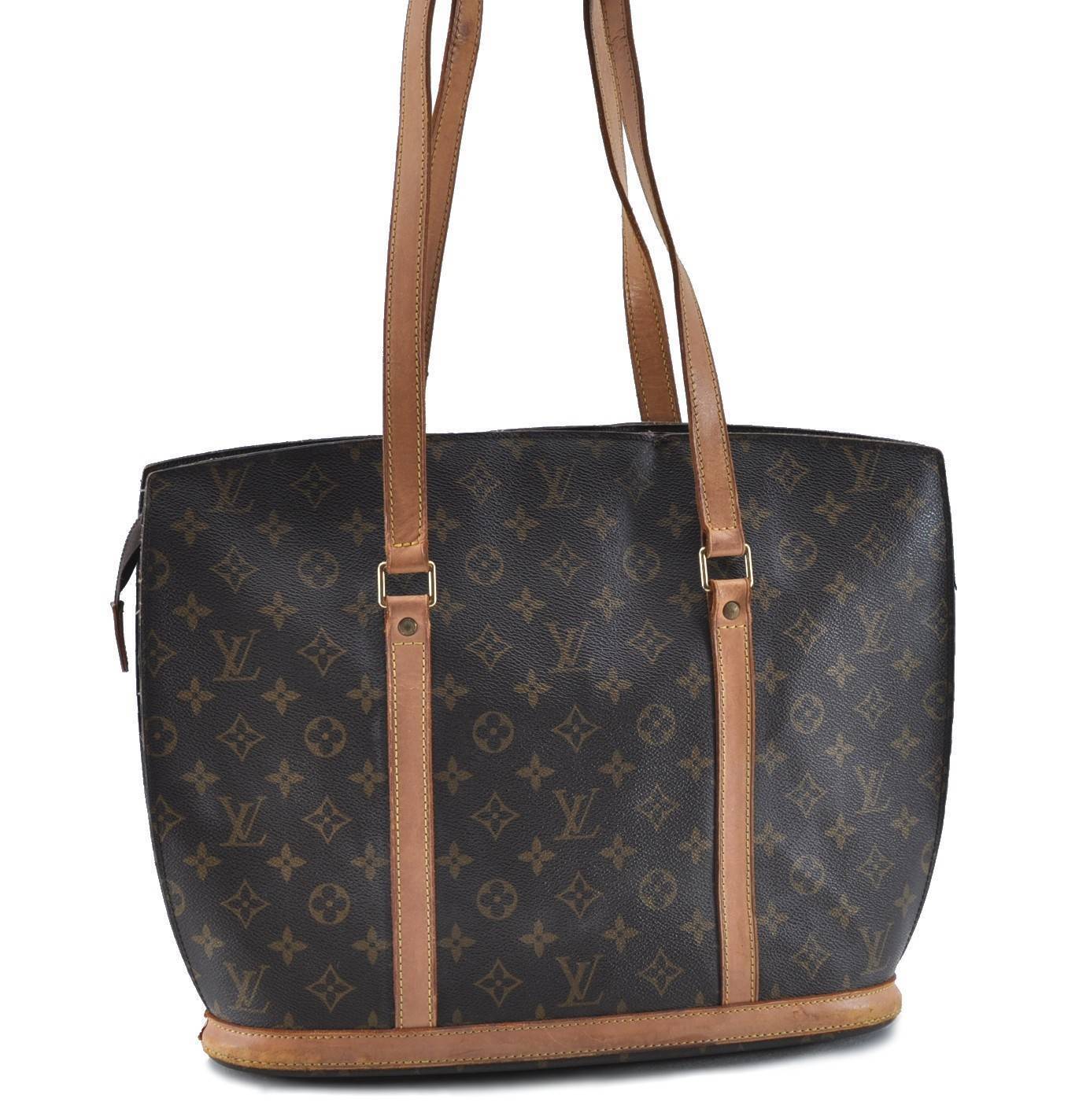 Authentic LOUIS VUITTON Monogram Babylone Shoulder Tote Bag M51102 LV H1605