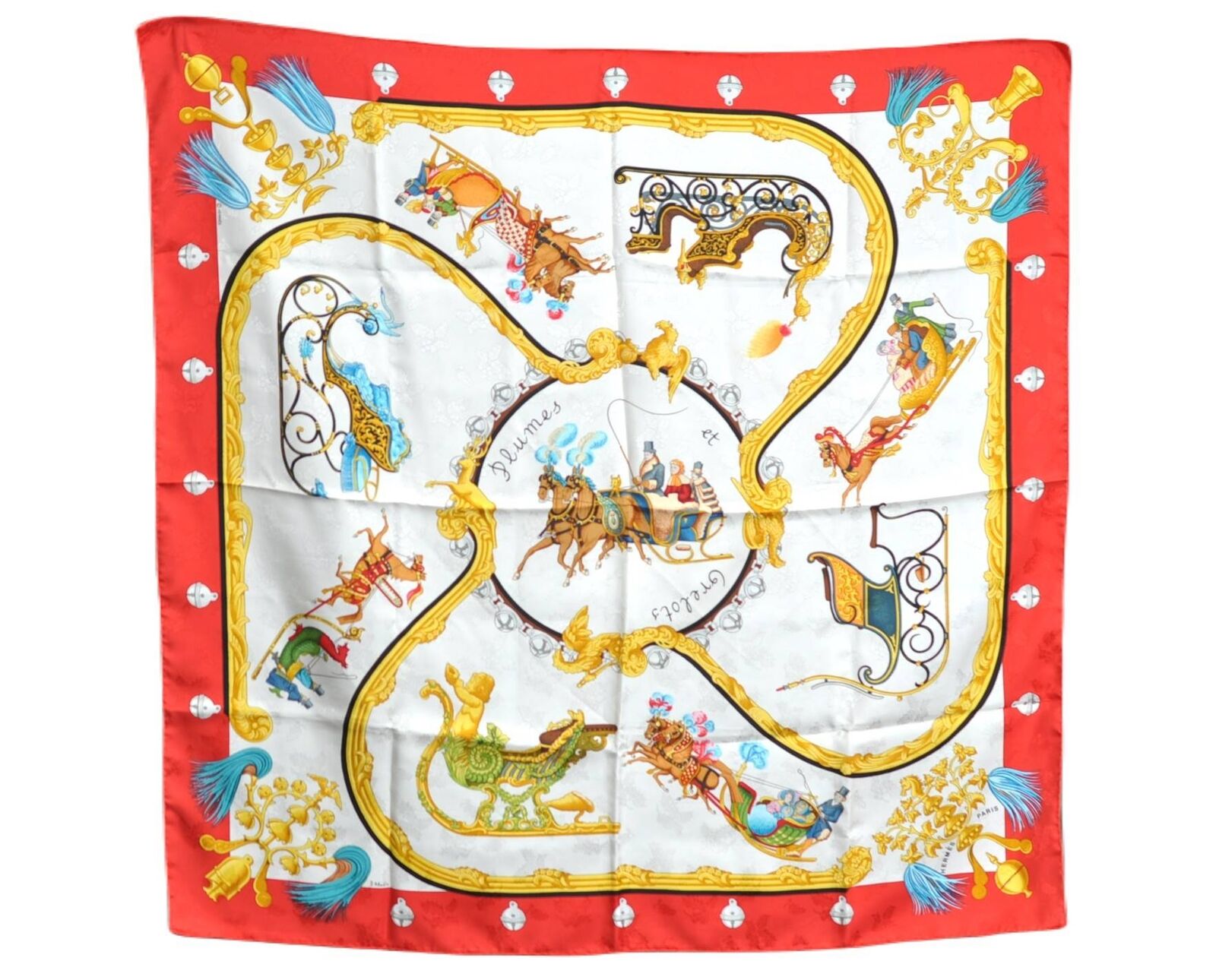 Authentic HERMES Carre 90 Scarf 