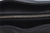 Authentic CHANEL Caviar Skin V Stitch Chain Shoulder Tote Bag Black CC H1915