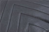 Authentic CHANEL Caviar Skin V Stitch Chain Shoulder Tote Bag Black CC H1915