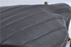 Authentic CHANEL Caviar Skin V Stitch Chain Shoulder Tote Bag Black CC H1915