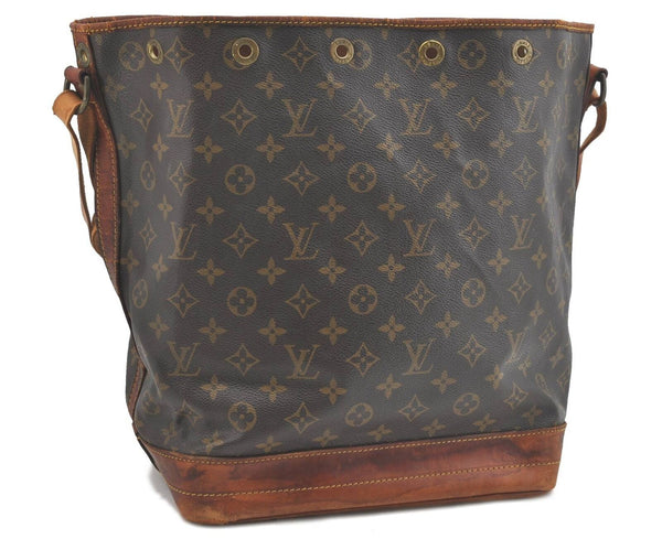 Authentic LOUIS VUITTON Monogram Noe Shoulder Bag M42224 LV H2168