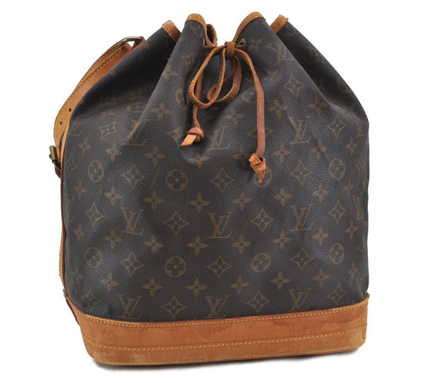 Authentic LOUIS VUITTON Monogram Noe Shoulder Bag M42224 LV H2251