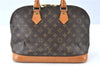 Authentic Louis Vuitton Monogram Alma Hand Bag Purse M51130 LV H2256