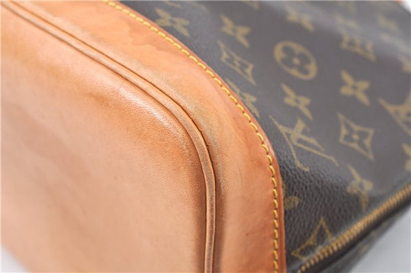 Authentic Louis Vuitton Monogram Alma Hand Bag Purse M51130 LV H2256