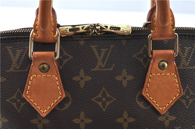 Authentic Louis Vuitton Monogram Alma Hand Bag Purse M51130 LV H2256
