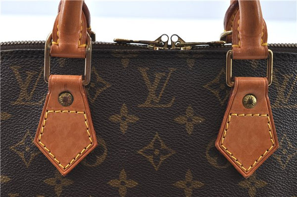 Authentic Louis Vuitton Monogram Alma Hand Bag Purse M51130 LV H2256