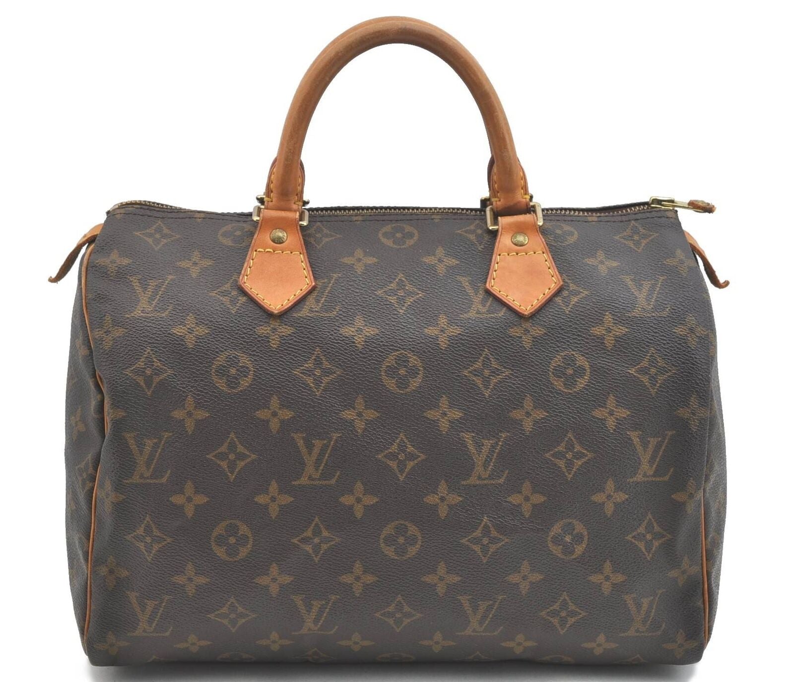 Authentic LOUIS VUITTON Monogram Speedy 30 Hand Bag M41526 LV H2336