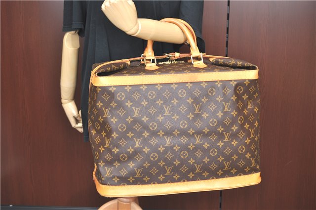 Authentic Louis Vuitton Monogram Cruiser Bag 45 Travel Hand Bag M41138 LV H2353