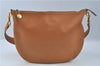 Authentic GUCCI Shoulder Cross Body Bag Purse Leather Brown Box H2385