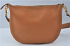 Authentic GUCCI Shoulder Cross Body Bag Purse Leather Brown Box H2385