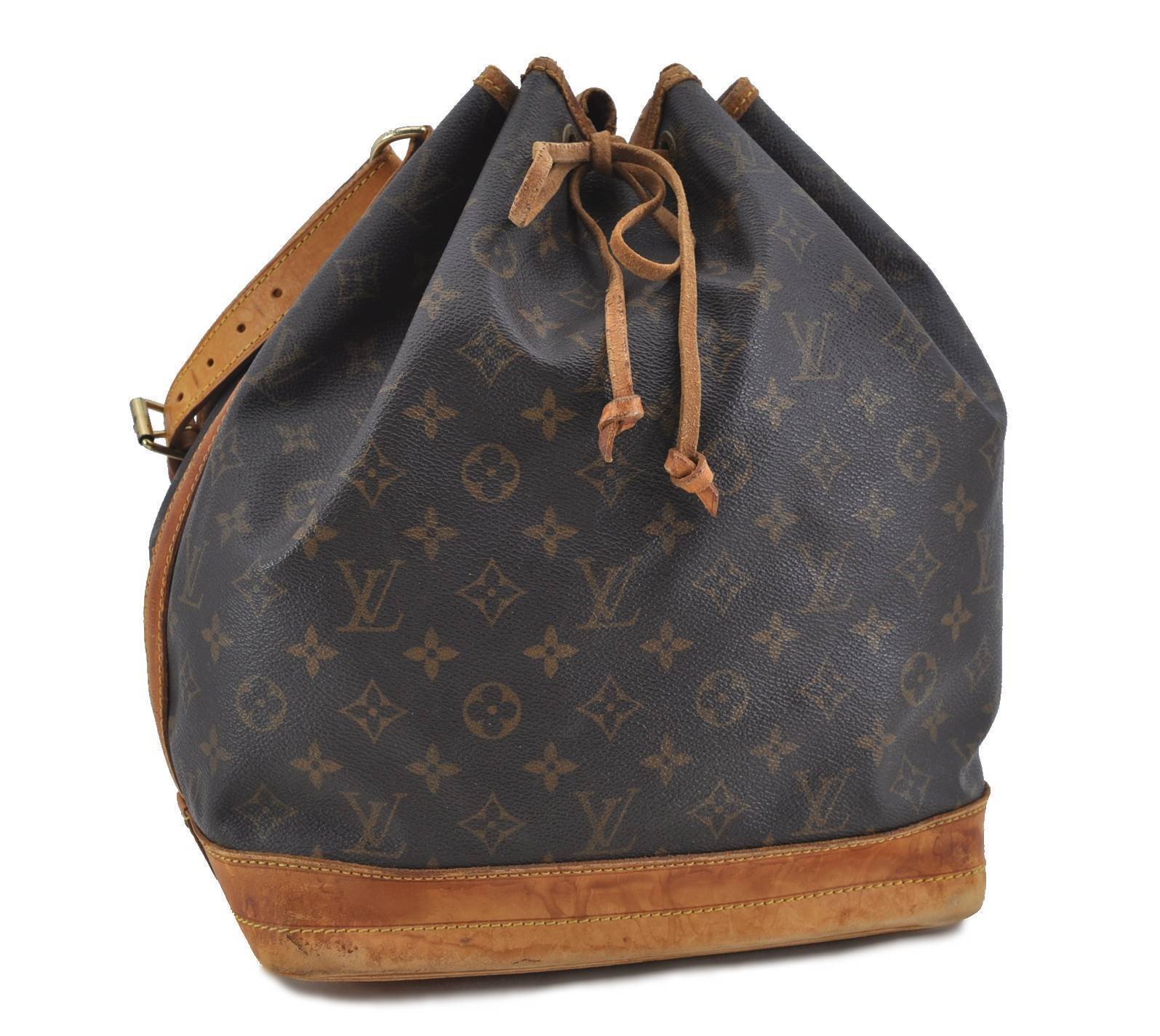 Authentic LOUIS VUITTON Monogram Noe Shoulder Bag M42224 LV H2407