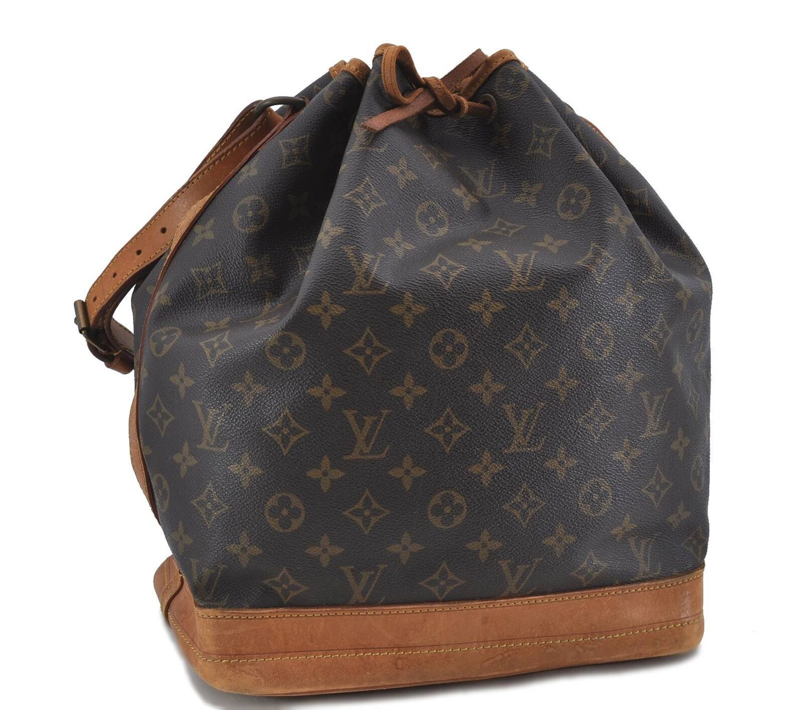 Authentic LOUIS VUITTON Monogram Noe Shoulder Bag M42224 LV H2436