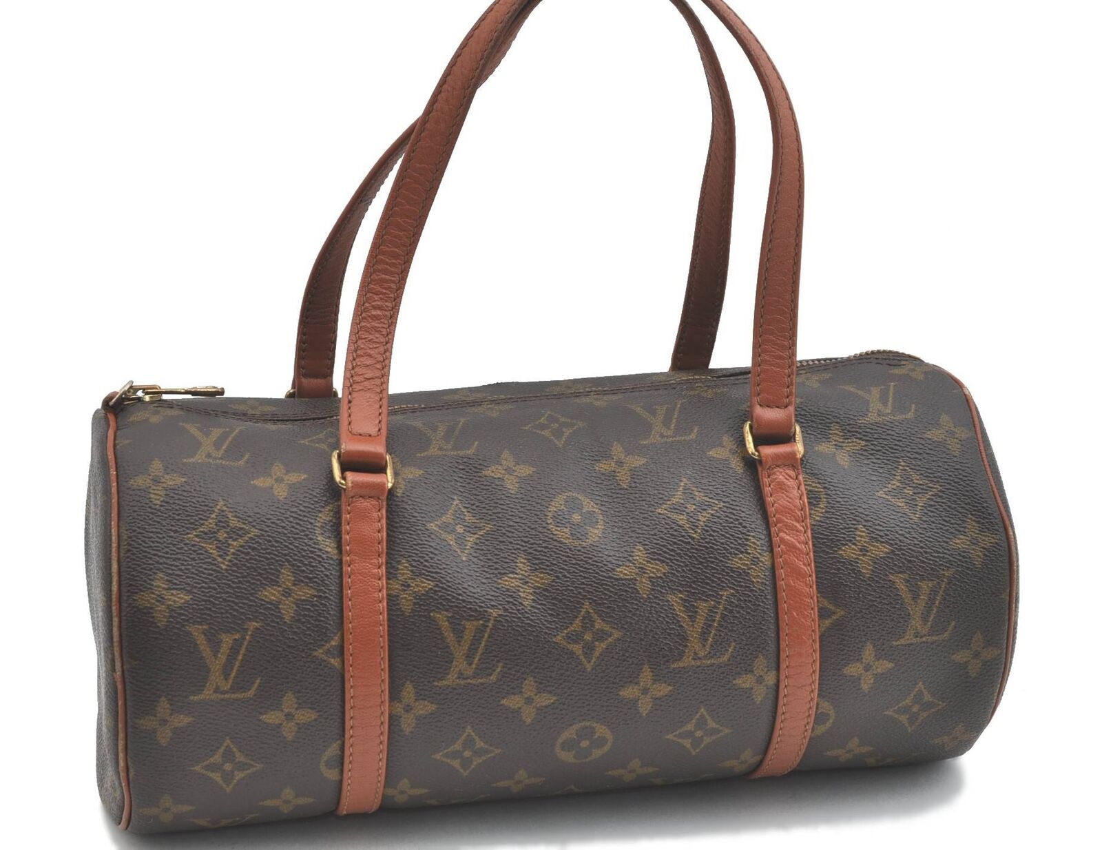 Authentic LOUIS VUITTON Monogram Papillon 30 Hand Bag Old Model LV H2455