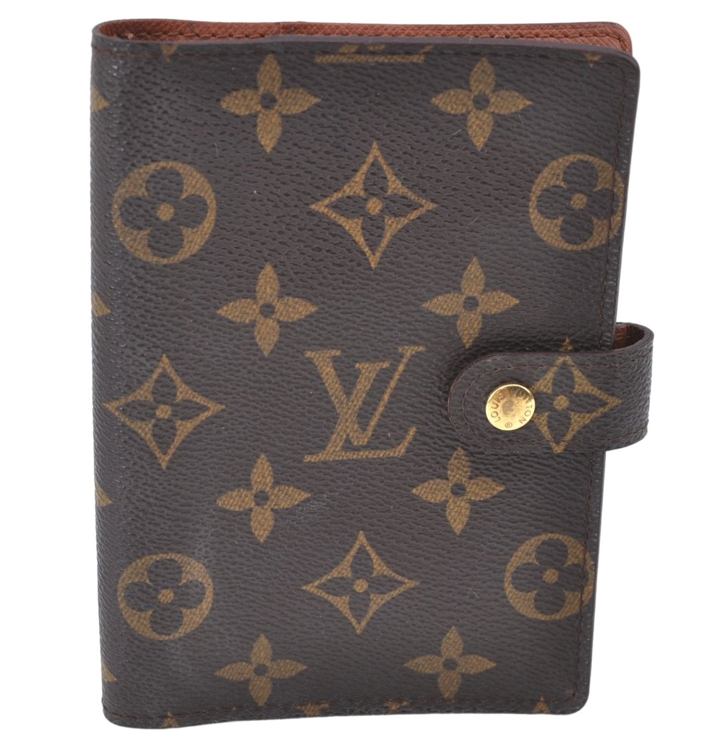 Authentic Louis Vuitton Monogram Agenda PM Day Planner Cover R20005 LV H2560
