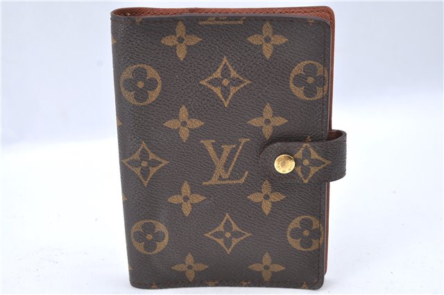 Authentic Louis Vuitton Monogram Agenda PM Day Planner Cover R20005 LV H2560