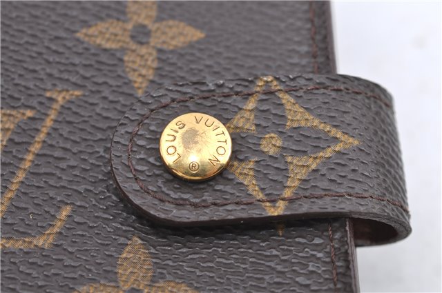 Authentic Louis Vuitton Monogram Agenda PM Day Planner Cover R20005 LV H2560