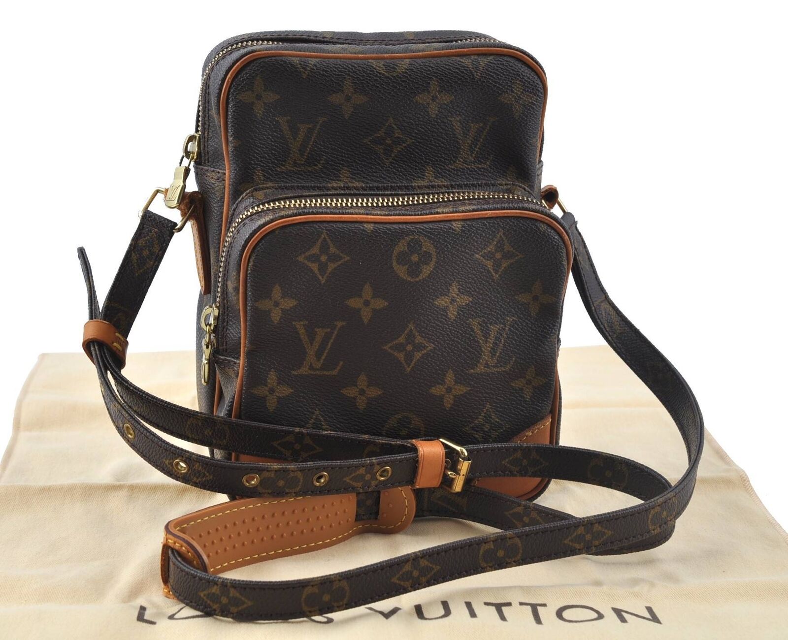 Authentic LOUIS VUITTON Monogram Amazone Shoulder Cross Body Bag M45236 LV H2660