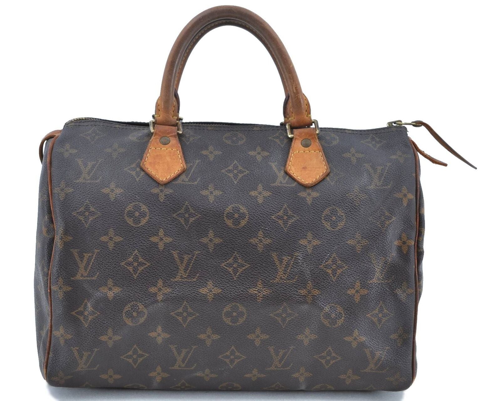 Authentic LOUIS VUITTON Monogram Speedy 30 Hand Bag M41526 LV H2869