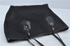 Authentic GUCCI Jolie Shoulder Tote Bag GG Canvas Enamel 211976 Black H2932