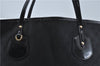 Authentic GUCCI Jolie Shoulder Tote Bag GG Canvas Enamel 211976 Black H2932