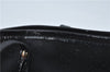 Authentic GUCCI Jolie Shoulder Tote Bag GG Canvas Enamel 211976 Black H2932