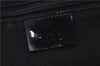 Authentic GUCCI Jolie Shoulder Tote Bag GG Canvas Enamel 211976 Black H2932