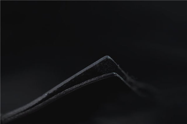 Authentic GUCCI Jolie Shoulder Tote Bag GG Canvas Enamel 211976 Black H2932