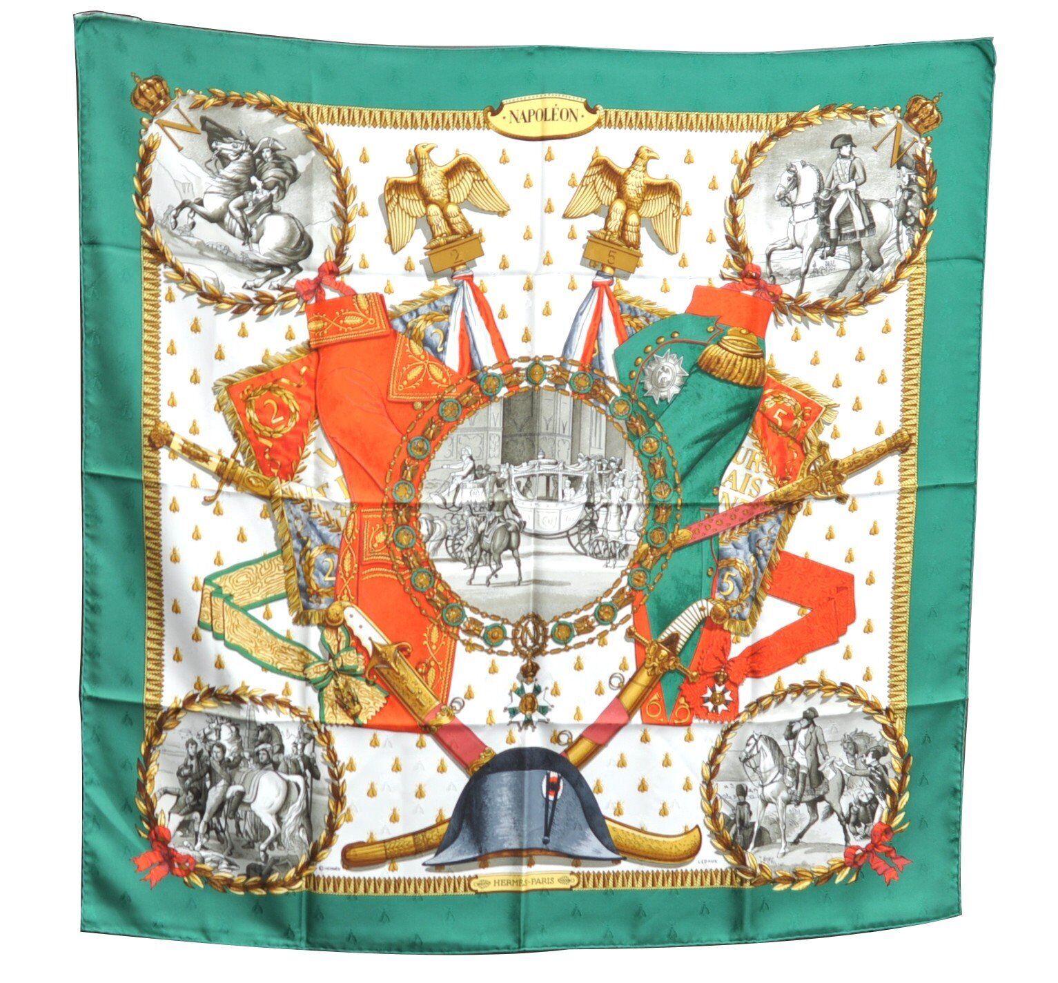 Authentic HERMES Carre 90 Scarf 