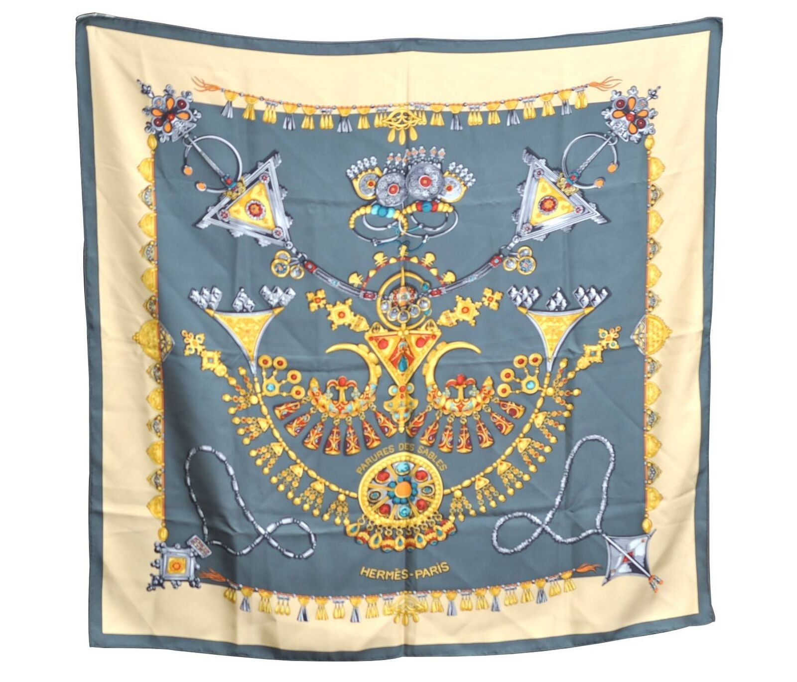 Authentic HERMES Carre 90 Scarf 