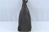 Auth GUCCI Shoulder Hand Bag Purse GG Canvas Leather 101333 Dark Brown H3227