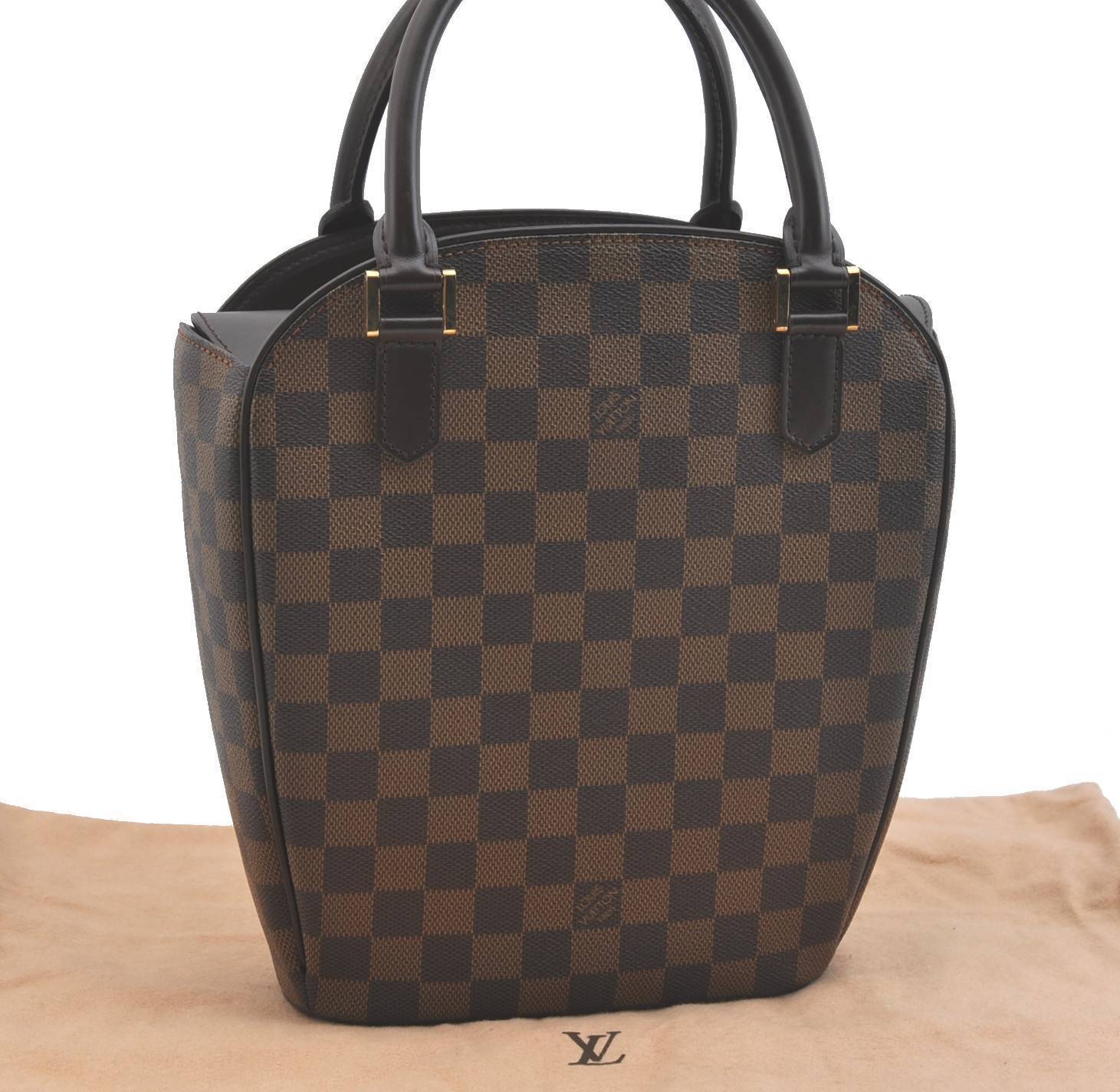 Authentic LOUIS VUITTON Damier Sarria Seau Hand Bag N51284 LV H3269